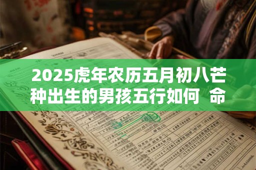2025虎年农历五月初八芒种出生的男孩五行如何  命好不好