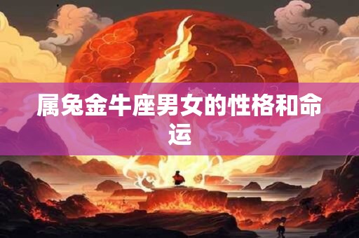 属兔金牛座男女的性格和命运