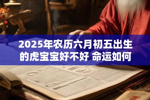 2025年农历六月初五出生的虎宝宝好不好 命运如何
