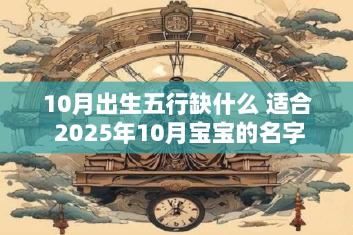 10月出生五行缺什么 适合 2025年10月宝宝的名字 10月出生五行缺什么 适合 2025年10月宝宝的名字