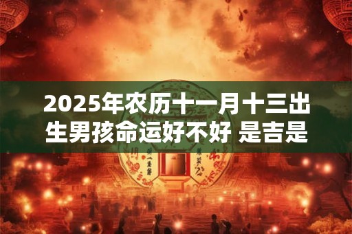2026年农历十一月十三出生男孩命运好不好 是吉是凶 2026年农历十一月十三出生男孩命运好不好 是吉是凶