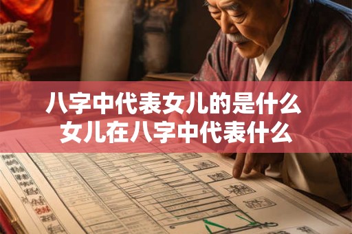 八字中代表女儿的是什么 女儿在八字中代表什么