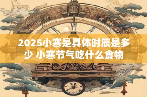 2025小寒是具体时辰是多少 小寒节气吃什么食物