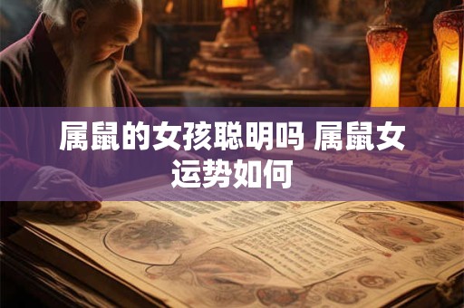 属鼠的女孩聪明吗 属鼠女运势如何