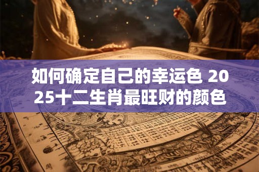 如何确定自己的幸运色 2026十二生肖最旺财的颜色
