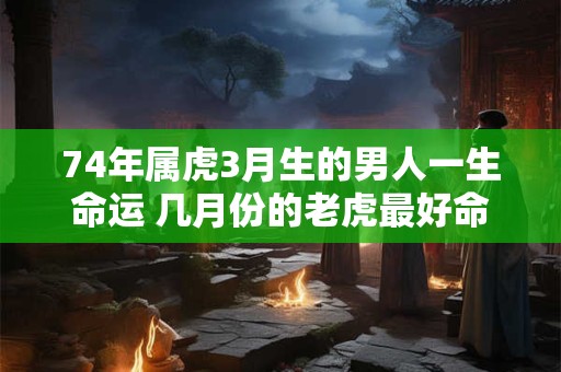 74年属虎3月生的男人一生命运 几月份的老虎最好命