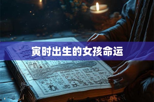 寅时出生的女孩命运