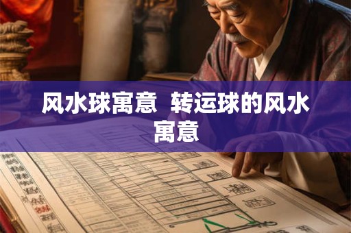 风水球寓意  转运球的风水寓意