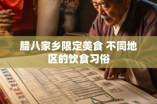 腊八家乡限定美食 不同地区的饮食习俗