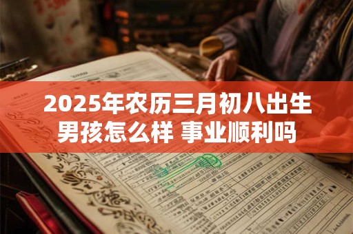 2025年农历三月初八出生男孩怎么样 事业顺利吗