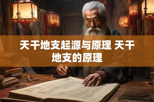 天干地支起源与原理 天干地支的原理