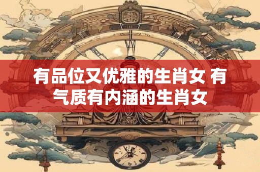 有品位又优雅的生肖女 有气质有内涵的生肖女