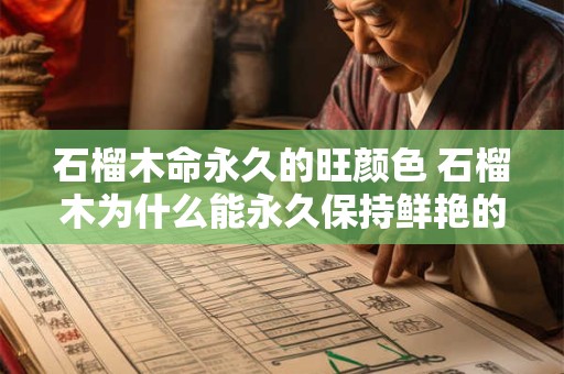 石榴木命永久的旺颜色 石榴木为什么能永久保持鲜艳的颜色