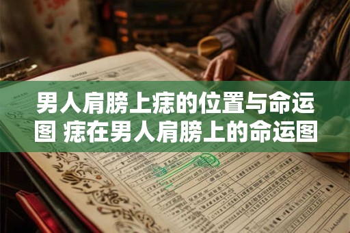 男人肩膀上痣的位置与命运图 痣在男人肩膀上的命运图会影响吗