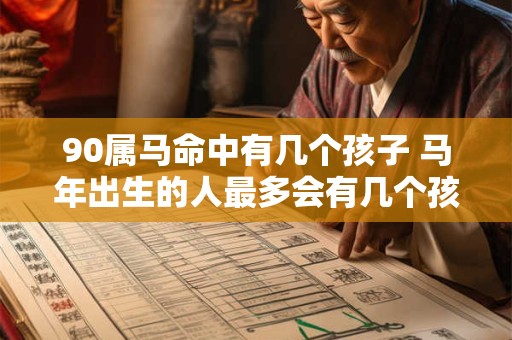 90属马命中有几个孩子 马年出生的人最多会有几个孩子