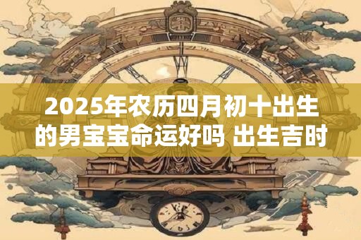 2025年农历四月初十出生的男宝宝命运好吗 出生吉时解析