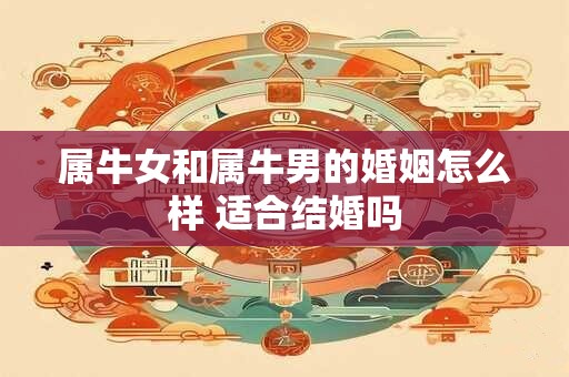 属牛女和属牛男的婚姻怎么样 适合结婚吗 属牛女和属牛男的婚姻怎么样 适合结婚吗