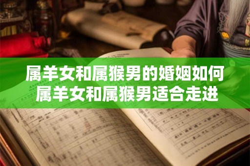 属羊女和属猴男的婚姻如何 属羊女和属猴男适合走进婚姻殿堂吗