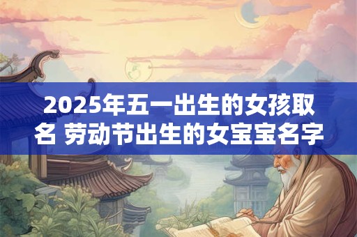 2025年五一出生的女孩取名 劳动节出生的女宝宝名字鉴赏