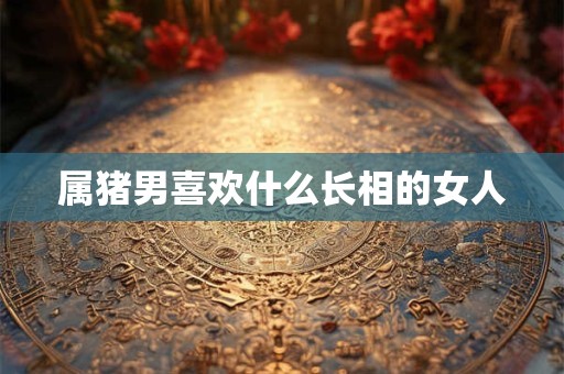属猪男喜欢什么长相的女人