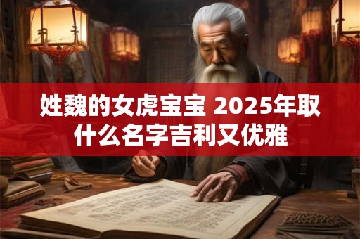 姓魏的女虎宝宝 2025年取什么名字吉利又优雅