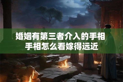婚姻有第三者介入的手相 手相怎么看嫁得远近