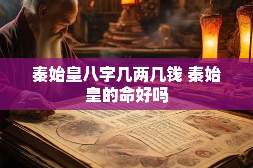 秦始皇八字几两几钱 秦始皇的命好吗