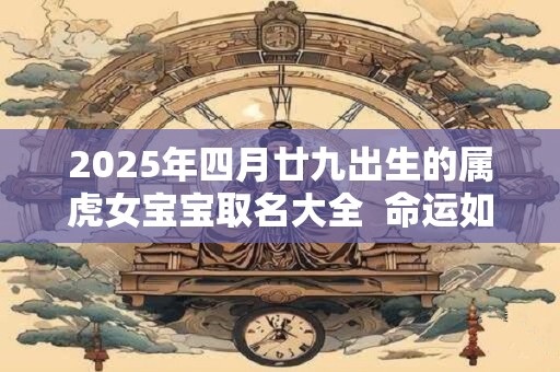 2025年四月廿九出生的属虎女宝宝取名大全  命运如何