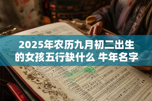 2025年农历九月初二出生的女孩五行缺什么 牛年名字推荐