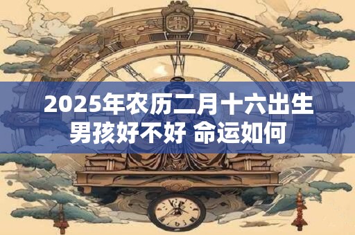 2025年农历二月十六出生男孩好不好 命运如何 2025年农历二月十六出生男孩好不好 命运如何