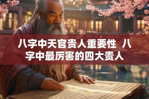 八字中天官贵人重要性  八字中最厉害的四大贵人
