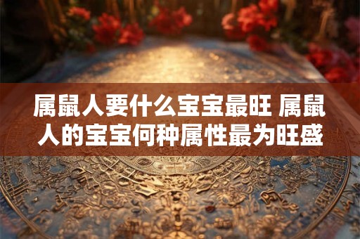 属鼠人要什么宝宝最旺 属鼠人的宝宝何种属性最为旺盛