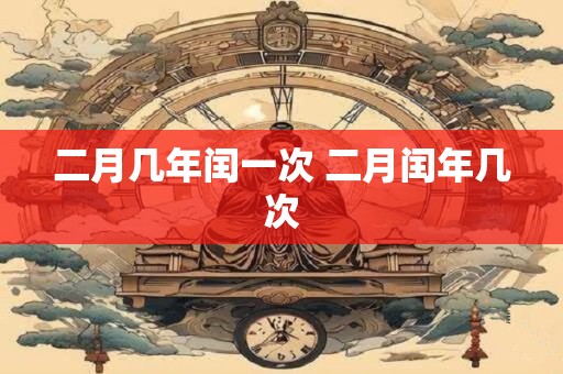 二月几年闰一次 二月闰年几次