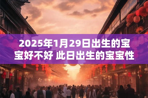 2025年1月29日出生的宝宝好不好 此日出生的宝宝性格
