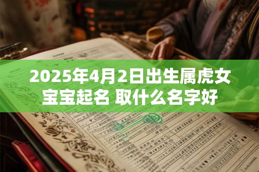 2025年4月2日出生属虎女宝宝起名 取什么名字好