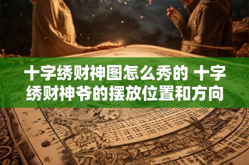 十字绣财神图怎么秀的 十字绣财神爷的摆放位置和方向