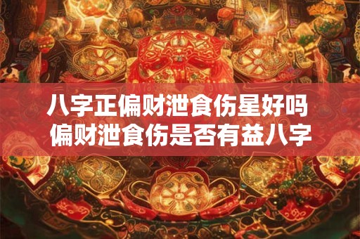 八字正偏财泄食伤星好吗 偏财泄食伤是否有益八字