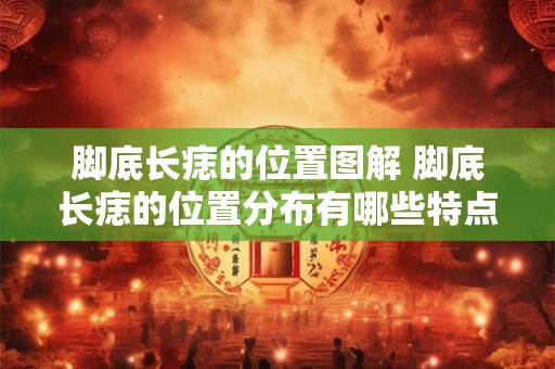 脚底长痣的位置图解 脚底长痣的位置分布有哪些特点