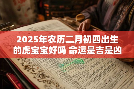 2025年农历二月初四出生的虎宝宝好吗 命运是吉是凶 2025年农历二月初四出生的虎宝宝好吗 命运是吉是凶