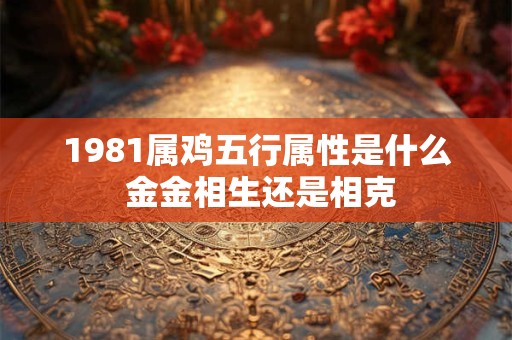1981属鸡五行属性是什么 金金相生还是相克