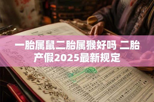 一胎属鼠二胎属猴好吗 二胎产假2025最新规定