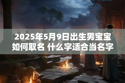 2025年5月9日出生男宝宝如何取名 什么字适合当名字