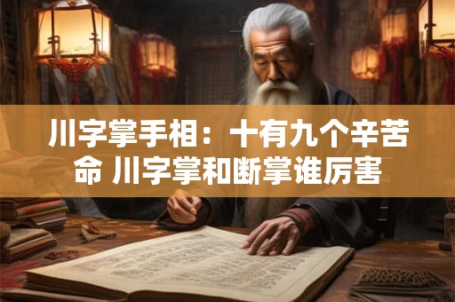 川字掌手相：十有九个辛苦命 川字掌和断掌谁厉害