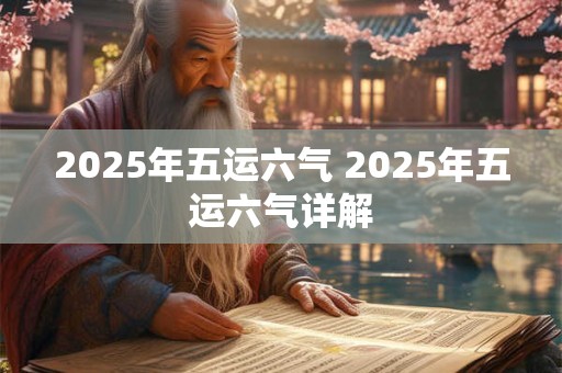 2026年五运六气 2026年五运六气详解