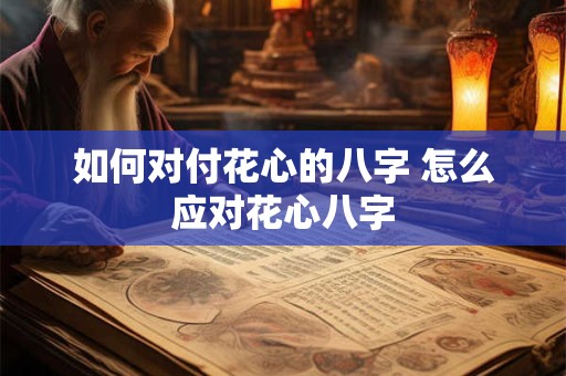 如何对付花心的八字 怎么应对花心八字