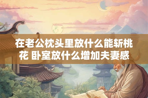在老公枕头里放什么能斩桃花 卧室放什么增加夫妻感情
