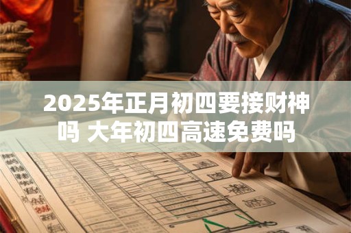2025年正月初四要接财神吗 大年初四高速免费吗
