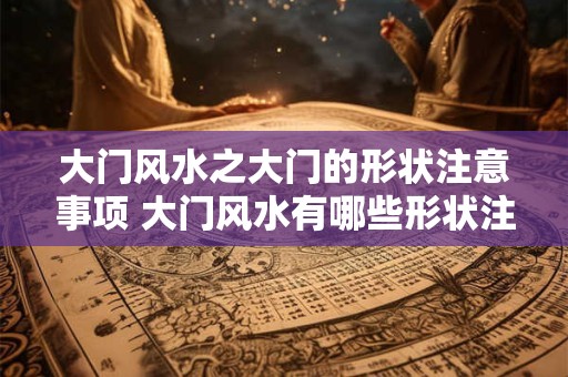 大门风水之大门的形状注意事项 大门风水有哪些形状注意事项