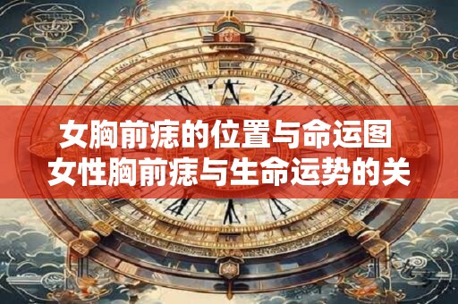 女胸前痣的位置与命运图 女性胸前痣与生命运势的关键