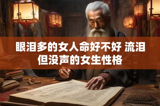 眼泪多的女人命好不好 流泪但没声的女生性格